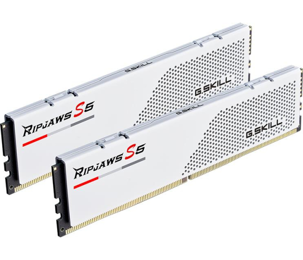 G.SKILL 32GB (2x16GB) 5200MHz CL40 Ripjaws S5 Series White - 696235 - zdjęcie 3